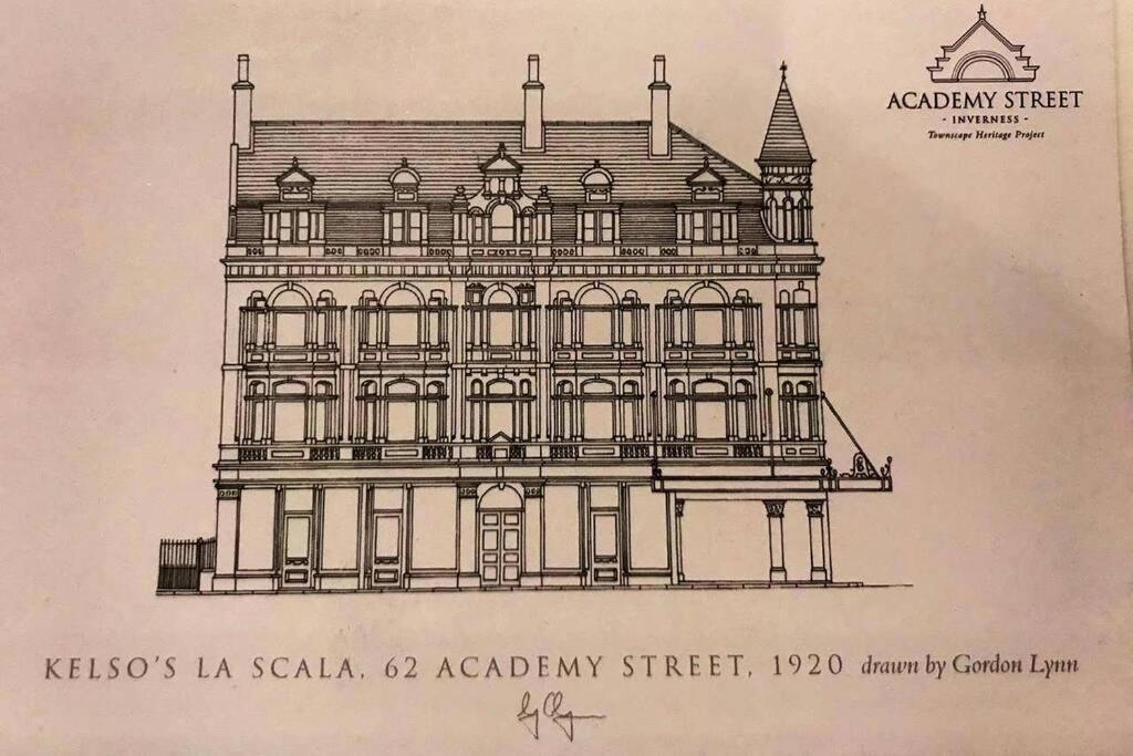 Spacious City Centre Apartment Full Of Character Inverness Exterior photo